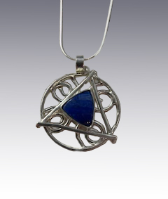 Sue Gordon SILVER WITH LAPIS 